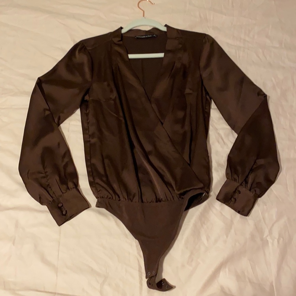 NWOT Abercrombie & Fitch long sleeved bodysuit